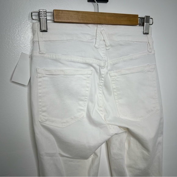 GOOD AMERICAN NWT White Good Legs Skinny Jeans - Picture 6 of 7
